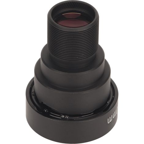 Objectif M12 50mm 5MP HD en Alliage d'Aluminium pour Caméra de Sécurité CCTV et Webcam (1/5)