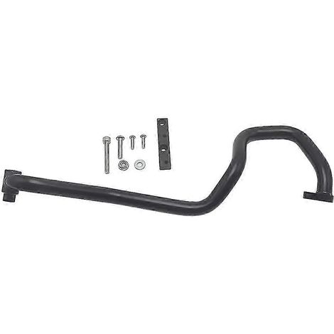 Pare-chocs d'échappement, barre anti-chute pour moto, métal noir, compatible avec Pan America 1250ADV 2021-2026 (1/5)