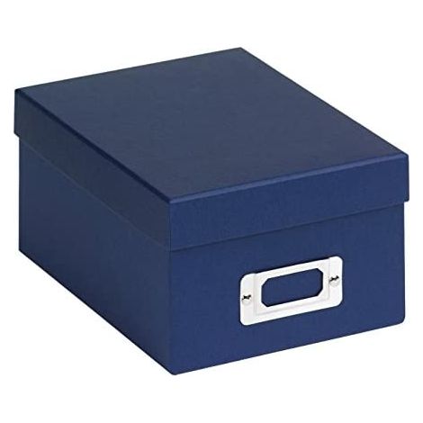 Walther Design FB-115-L Scatola di Immagazzinaggio Fun per 700 Foto nel Formato, Altro, Blu, 10 x 15 cm (1/4)