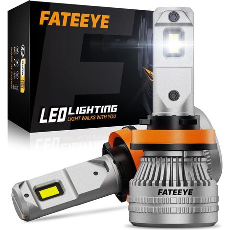 H11 LED Bulbs 200W 44000LM 6500K Cool White for Car Headlights (1/5)