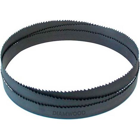 Diamwood Lame de Scie à Ruban Métal PAE 1400 x 13 x 0,65 mm x 18 TPI N Pas Normal - Bi-Métal M42 - Lame Haute Performance pour Découpe des Métaux Durs, Précision et Fiabilité Maximales