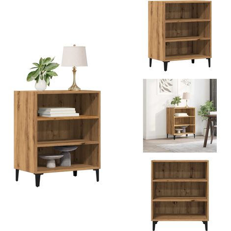 Sideboard Artisan-Eiche 57x35x75 cm Holzwerkstoff - Sideboard - Sideboards - Anrichte - Regal (1/5)
