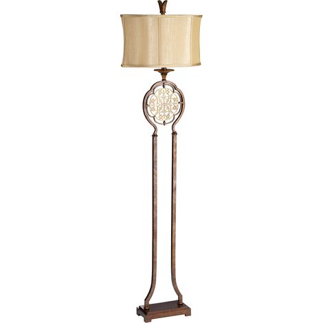 Elstead Marcella - Lampada da terra a 1 luce Bronzo britannico, E27 (1/4)