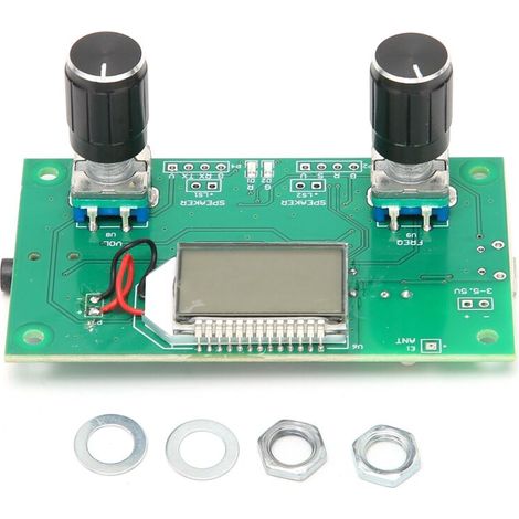 Module récepteur FM 87-108 MHz sortie stéréo Radio bricolage écran LCD sans fil DSP PLL (1/5)
