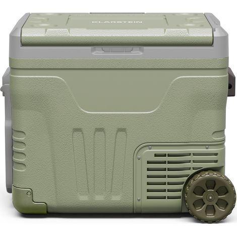 Klarstein Nevera de compresor PolarForce 50L  Panel LCD  Iluminación  Todoterreno  Protección de batería  12V/230V