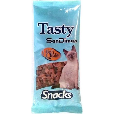Gambicat, collations pour chats avec des crevettes - 1 sac avec 60 gr