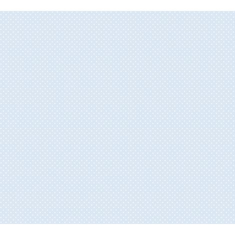 papier peint à motif de petits points bleu clair - Sanders & Sanders (1/2)