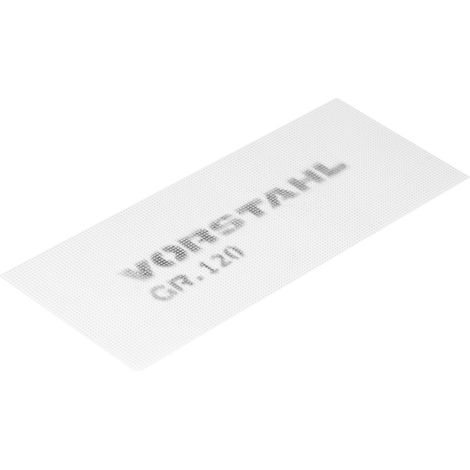 Tamis abrasif blanc (lot de 5) 280 x 110 mm GR.100 Vorstahl (1/5)