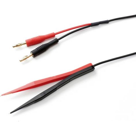 Hirschmann Test & Measurement TW 120 BAN Messleitung Lamellenstecker 4 mm Prüfspitze 1.20 m Schwarz, (1/2)