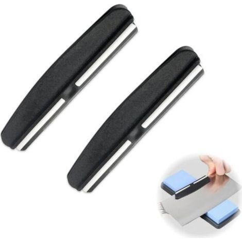 Set of 2 Knife Sharpening Guides - High-Density ABS Plastic Manual Angle Holder, Durable and Lightweight Design, for Beginners (1/5)