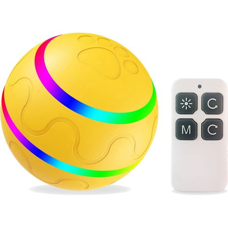 Interaktiver Hundeball, aktiver Rollball für Hunde in der Wohnung, Intelligenzspielzeug für Haustiere (1/2)