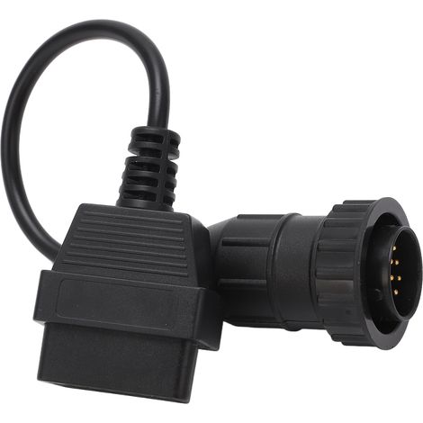 2 Stück OBD2-Anschlusskabel 14-polig OBD auf 16-polig Diagnosegerät Scanner Adapterkabel Ersatz für Mercedes-Benz (1/5)
