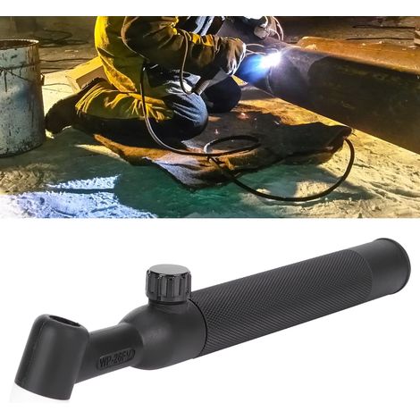 Tête de torche à gaz pour soudage TIG, accessoires pour torche à l'argon, laiton et caoutchouc. (1/5)