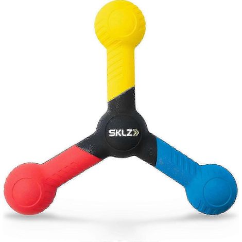 Balle de réaction, outil de réaction pour le sport, bleu/jaune/rouge (1/4)
