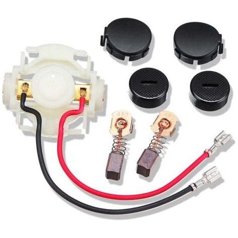 Carbon Brush CB430 + Carbon Brush Holder + Caps for Carbon Grinder Makita DGA452 BGA452 BGA450 BGA402 GA400 GA400D (1/4)