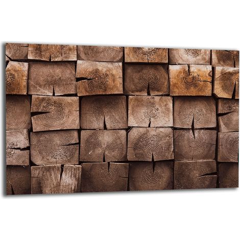PLAQUE DE PROTECTION EN VERRE POUR POÊLE 80x52 BOIS (1/5)