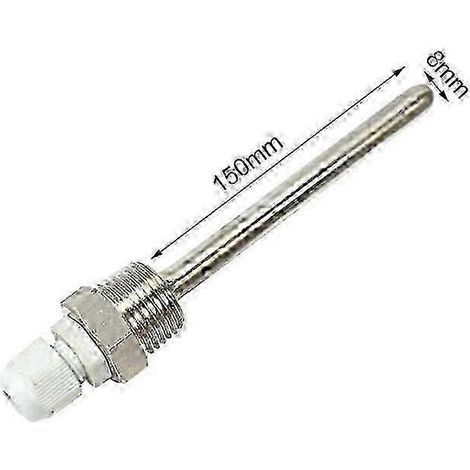 Boîtier de capteur de température à 4 points, tube borgne, sonde en acier inoxydable, boîtier de protection pour réservoir d'eau, accessoires solaires, tube de protection (1/5)