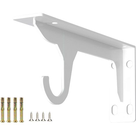 Soportes de pared triangulares reforzados y prácticos, -12 pulgadas
