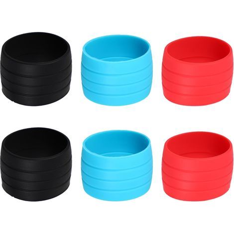 Anneaux de Fixation en Silicone Élasticité 3 Paires Maintien Sécurisé pour Poignée de Guidon de Vélo pour Guidon de Vélo de Route et VTT (1/5)