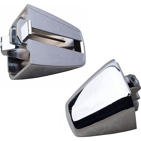 1 set. Color: Silver. Material: Plastic with chrome plating. Front and rear door handle end caps. Suitable for Hummer H3 20. (1/5)