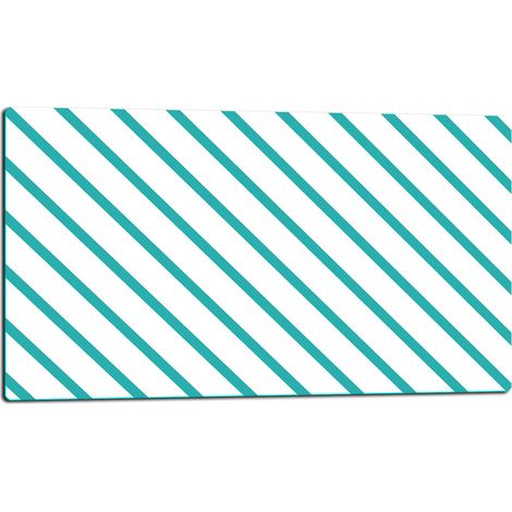Tabla de cortar de vidrio de 52x30 cm con rayas (1/5)