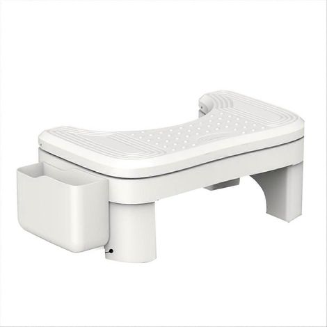 Toilettenhocker für Erwachsene mit integriertem Stauraum, für die Hocke geeignet, kompaktes Modell (1/5)