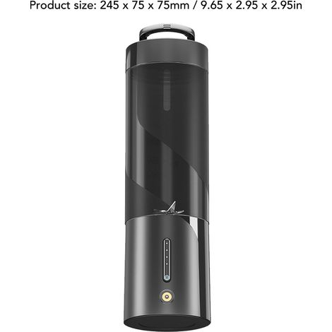 Ortviai Mixeur Portable 450 ml, 15 W, Charge Magnétique, Étanche IPX8, 6 Lames, pour Smoothies et Jus – HD-08 (1/4)