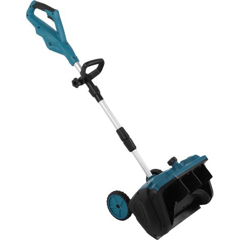 Portable Electric Cordless Snow Shovel Kit 300LB/Min Snow Removal 20ft Projection Distance with 2 Li-ION Batteries for Driveways and Sidewalks (EU Plug)