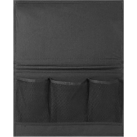 Dailygoody – Bett-Organizer – Hängende Aufbewahrungstasche – Schaffen Sie Ordnung – Schwarz – Multifunktional – Ideal für Zuhause und Büro