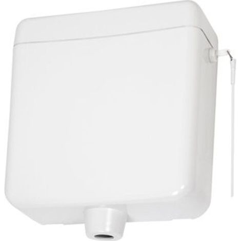 Plieger Maas Réservoir WC haut niveau à simple chasse 6/9 litres réglable blanc (1/2)