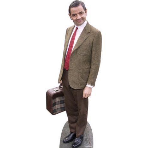 Figurine en carton  Rowan Atkinson Alias Mr Bean - 179cm (1/5)