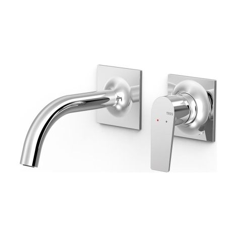 Pièce apparente pour élément encastré de lavabo Project Chrome - TRES 22130001