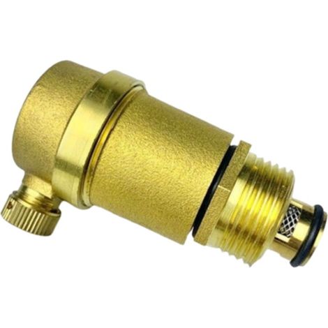 Purgeur D'air Automatique - Laiton - DN15 G1/2 - Pour Systèmes Solaires Et Chauffage - 1 Pièce (1/5)
