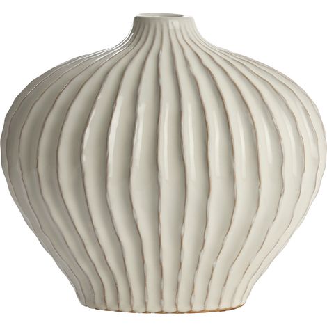 Vaso in ceramica crème Light & Living LORITO – 35x21x30 cm (1/4)