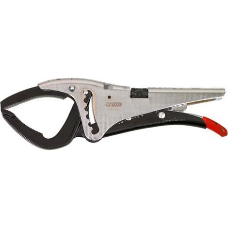 Schraubstockzange KS TOOLS - Extra langer Auslauf - 270 mm - 840g - 115.1137