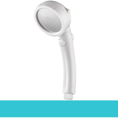Cabezal de ducha de alta presión que ahorra agua - Ducha de mano con presión de agua ajustable, cabezal de ducha de baño universal de 1/2 pulgada, fácil de instalar y limpiar (1/3)