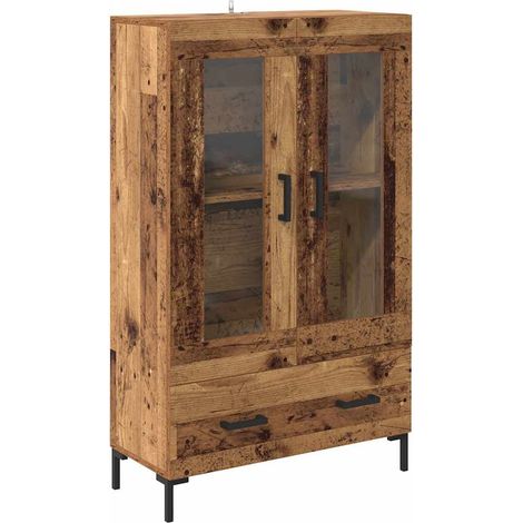 Maison Exclusive - Haut Armoire Bois Ancien 69,5 x 31 x 115 cm Bois d'ingénierie