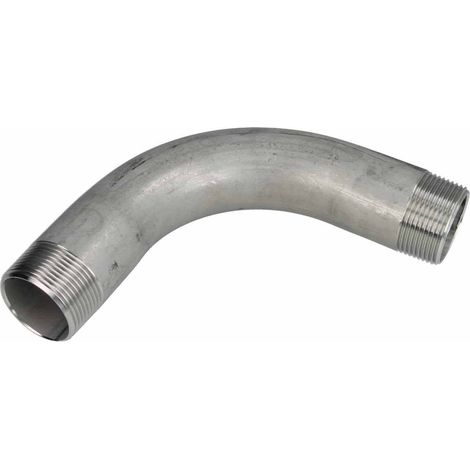 Coude en inox grand rayon MM1