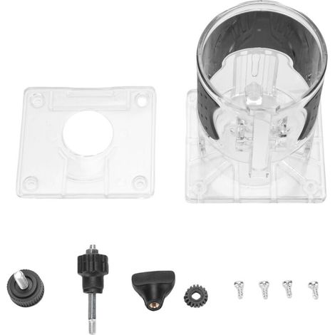 Support de fixation invisible à rainurer, réglable de 0 à 2 pouces, pour machine à affleurer et travail du bois. (1/5)