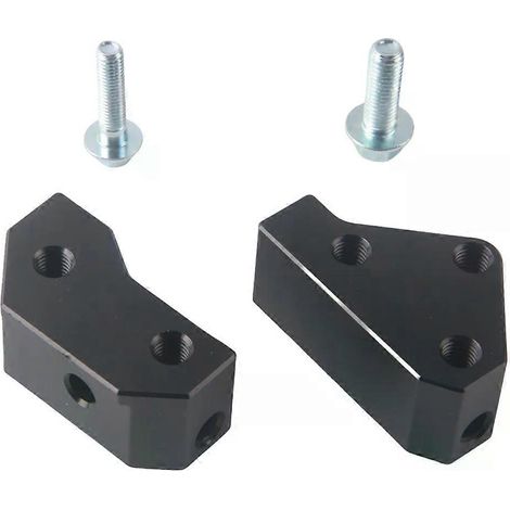 Soportes de reubicación del sensor de detonación del motor LS Gen III de aluminio mecanizado para LS1 LM7 LR4 LQ4 LS6 L59 LQ9 LM4 L33 (negro) (1/5)