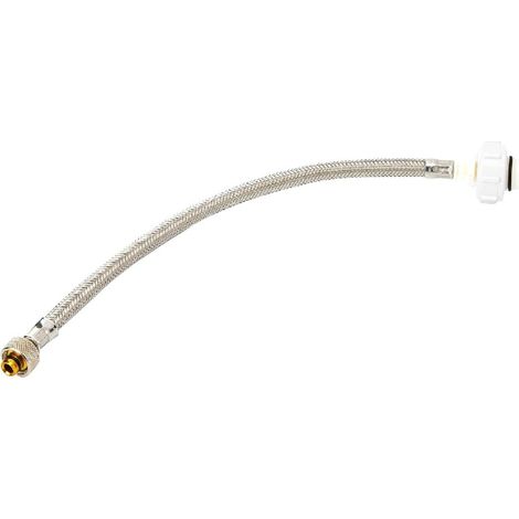 Tuyau de raccordement flexible pour robinet – Longueur 1m – Filetage 1/2" – Pour réservoirs encastrés GEBERIT