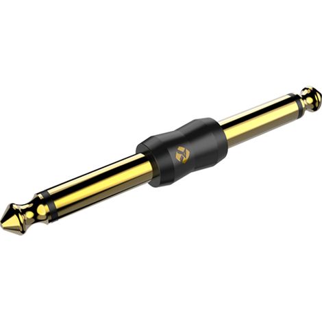 Conector macho jack-jack de alta calidad Roxtone RA2J2J (1/4)