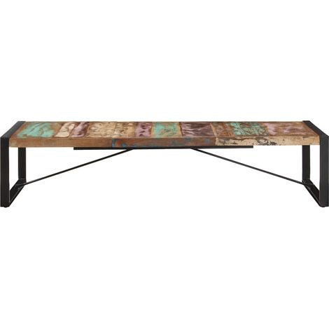 Maison Exclusive - Table basse 180x90x40 cm Bois de récupération massif (1/5)