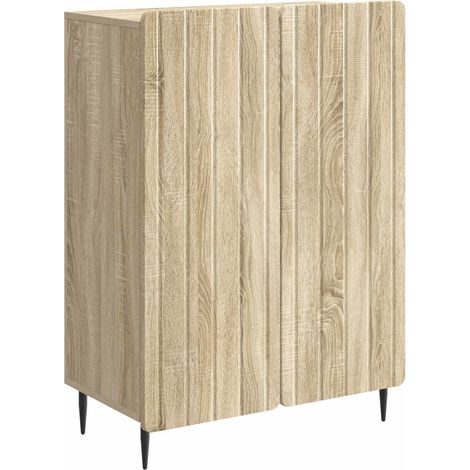 Aparador Roble Sonoma 66 x 34,5 x 92 cm Madera de Ingeniería vidaXL