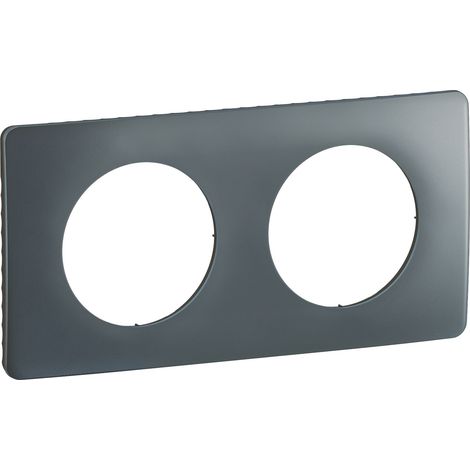LEGRAND - Plaque Céliane finition Bleu Orage - 2 postes (1/5)