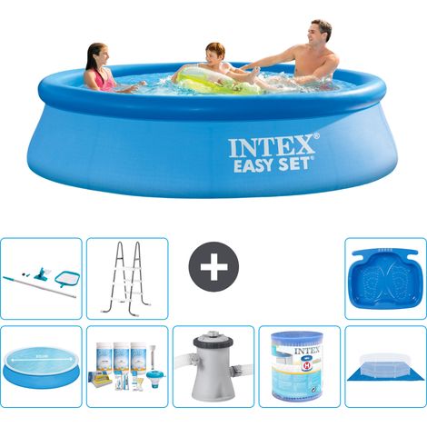 Intex Piscine Easy Set Ronde - 305x76 cm - 9-pièces S30566 (1/5)