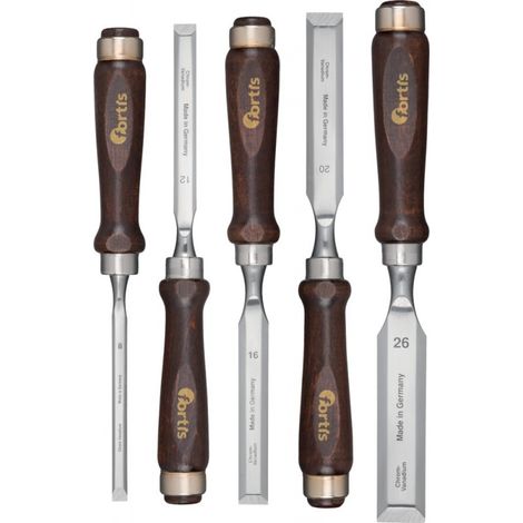 Forbici Insieme Parti In Legno 5- 8-26Mm, Lucido Fortis