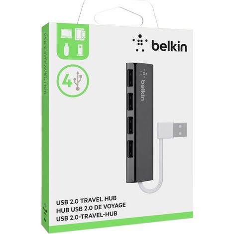belkin Belkin F4U042BT - USB 2.0 - 480 Mbit/s - Noir (1/2)