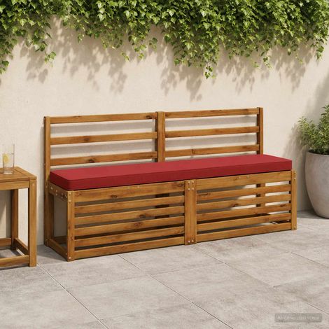 vidaXL Cojines para banco de 2 piezas VUGHT 2 pcs 100% Poliéster (1/5)