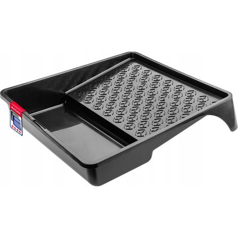 KADAX Farbwanne, Lackierwanne, Farbschale aus Kunststoff, 1, schwarz